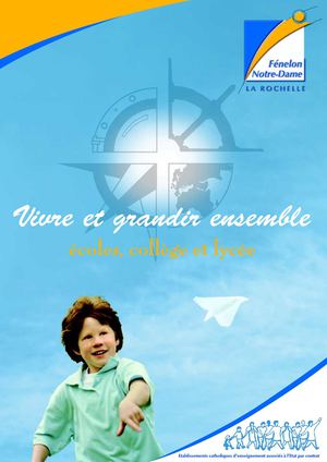 Vivre et grandir ensemble. 