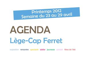 Agenda de la Presqu'île du 23 au 29 avril 2012
