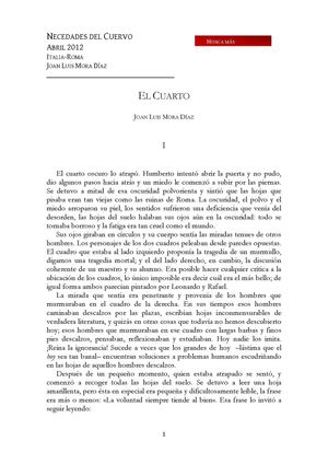 El Cuarto (Joan Mora) Definitivo