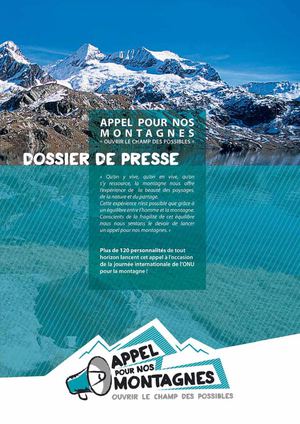 l'appel pour nos montagnes