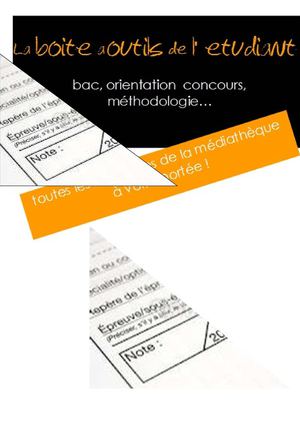 La boîte à outils de l'étudiant