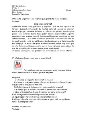 servicios de internet