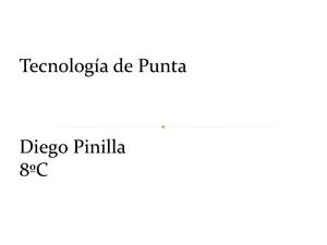 Tecnología de Punta: Robotica