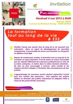 La formation tout au long de la vie & ESS