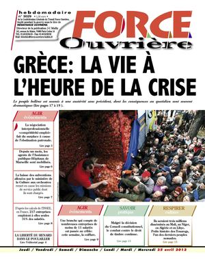 Force Ouvrière hebdomadaire n°3029