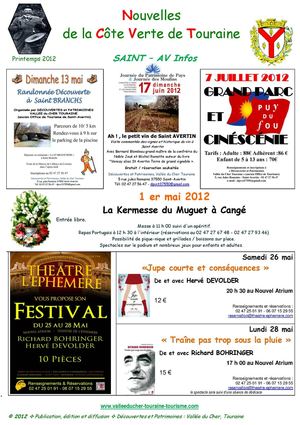Nouvelles de la Côte Verte - St AV INFOS Printemps 2012