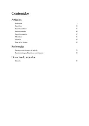 LA PREHISTORIA: ETAPAS