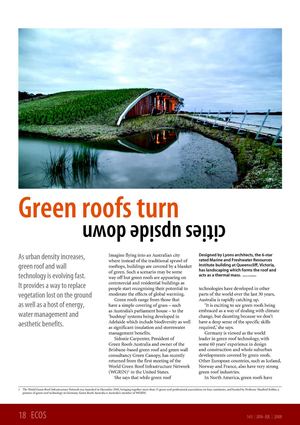 Green Roofs turn Cities Upside Down