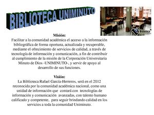 BIBLIOTECA UNIMINUTO