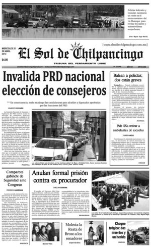 El Sol de Chilpancingo - 25 Abril 2012