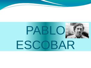 vida de pablo escobar