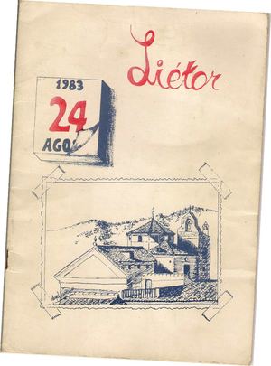 Fiestas 1983 Liétor