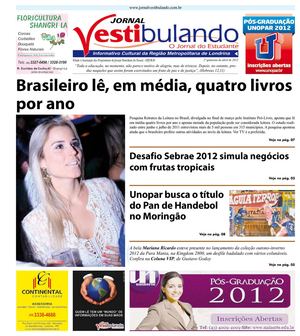 Jornal Vestibulando - Edição de Abril de 2012