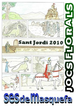 Revista de Sant Jordi 2010. Vuitens Jocs Florals de la SESdeMasquefa.