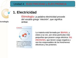 Electricidad y electrónica