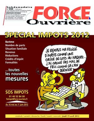 Magazine FO spécial impots année fiscale 2011
