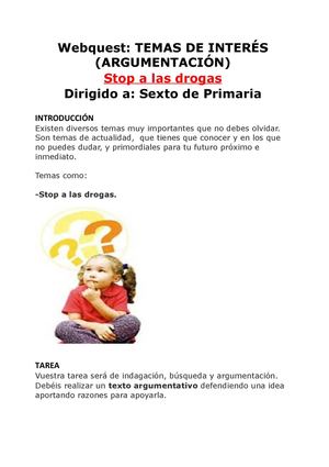 Stop a las drogas