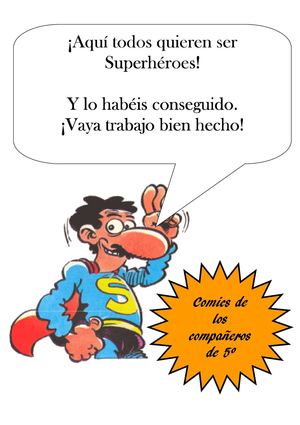 LOS CÓMICS DE 5º