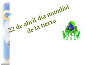 dia mundial del planeta