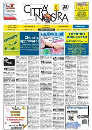Città Nostra Udine del 30.04.2012 n. 1324