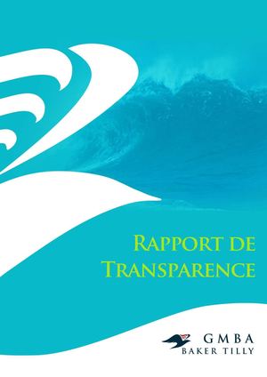 GMBA - Rapport de transparence 2012
