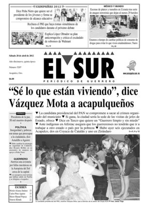 El Sur 28 de abril 2012