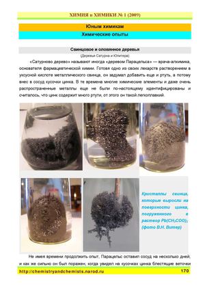 сады из кристаллов и другие чудо-опыты с ними