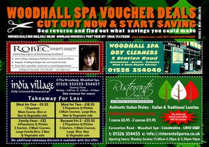 WOODHALL SPA VOUCHER DEALS MAY-JUNE 2012
