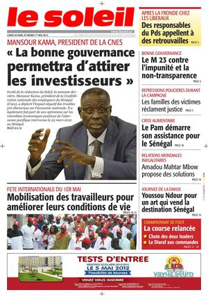 Edition du 30 avril-1er mai 2012