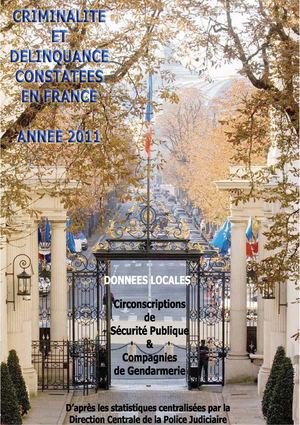 Crimes délits en France - 2011.