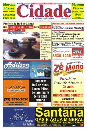 Jornal Cidade de Itaú de Minas - Edição nº 09 de 10/09/2011