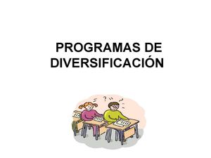 Diversificación curricular