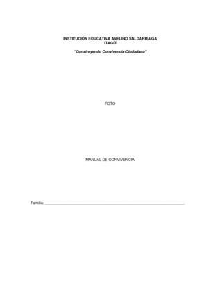 MANUAL DE CONVIVENCIA