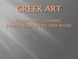 GREEK ART