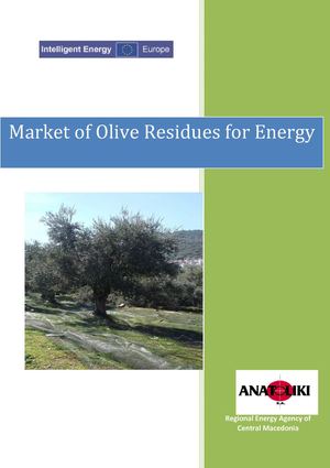 Market of Olive Residues for Energy  