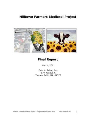 Hilltown Farmers Biodiesel Project  
