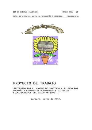 Paseo por el Camino de Santiago a su paso por Logroño