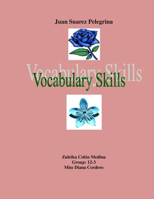 Vocabulary Skills