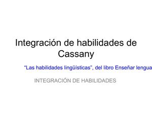 4 Integración de habilidades de Cassany 4 05 2012
