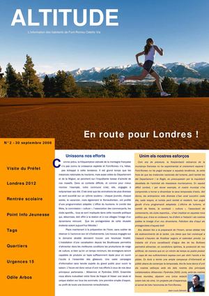 Bulletin municipal Font-Romeu - septembre 2008 n°02