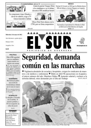 El Sur 2 de mayo de 2012