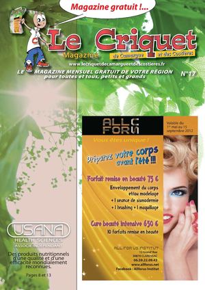 LE CRIQUET MAGAZINE DE CAMARGUE ET DES COSTIERES N°17 MAI 2012