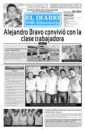 Edición Miércoles 02 de Mayo de 2012