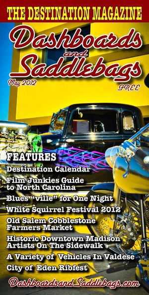 Dashboards and Saddlebags "The Destination Magazine" May 2012