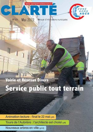 Clarté, magazine municipal de Saint-Pierre-des-Corps, mai 2012