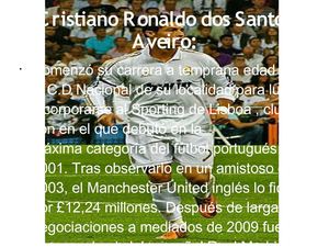 la vida de cristiano ronaldo