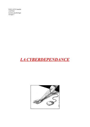 La cyberdépendance