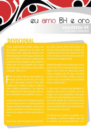 Newsletter #4- Projeto EABHO
