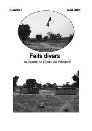 JOURNAL ECOLE DE WAKILARE  ACTIVITES 2011