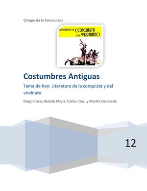 Literatura de la conquista y del virreinato